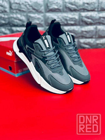 Кроссовки Puma мужские Серые натуральная кожа! весенние Повседневные Запорожье - изображение 2