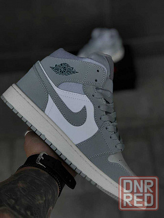 Кроссовки Nike Air Jordan мужские весна 2025 Натуральная кожа! Серые Запорожье - изображение 1