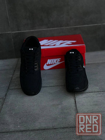 Мужские кроссовки air max натуральная замша черные стильные кроссовки Запорожье - изображение 5