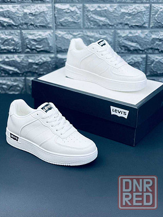 Кроссовки Levi’s мужские натуральная кожа! White стильные повседневные Запорожье - изображение 4