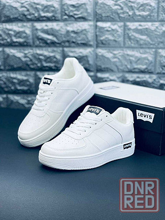 Кроссовки Levi’s мужские натуральная кожа! White стильные повседневные Запорожье - изображение 6