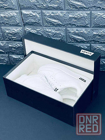 Кроссовки Levi’s мужские натуральная кожа! White стильные повседневные Запорожье - изображение 7