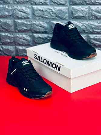 Кроссовки Salomon мужские красовки Саломон Практичные Хит сезона Black Запорожье
