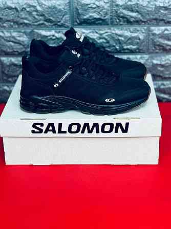 Кроссовки Salomon мужские красовки Саломон Практичные Хит сезона Black Запорожье