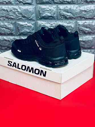 Кроссовки Salomon мужские красовки Саломон Практичные Хит сезона Black Запорожье