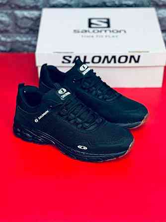 Кроссовки Salomon мужские красовки Саломон Практичные Хит сезона Black Запорожье