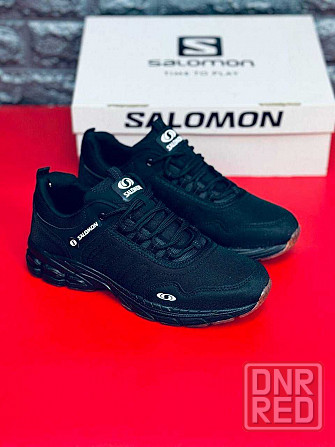 Кроссовки Salomon мужские красовки Саломон Практичные Хит сезона Black Запорожье - изображение 1