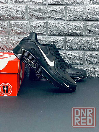 Кроссовки Nike Air Max 90 мужские Натуральная кожа Красовки Найк Запорожье - изображение 4