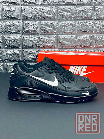 Кроссовки Nike Air Max 90 мужские Натуральная кожа Красовки Найк Запорожье - изображение 1