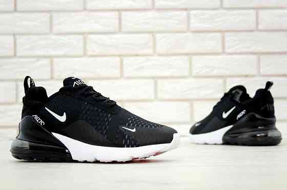Унисекс черные кроссовки Nike Air Max 270 кросівки найк аир макс 270 Запорожье