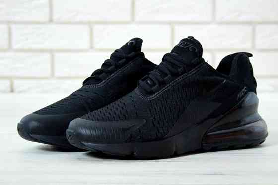 Унисекс черные кроссовки Nike Air Max 270 кросівки найк аир макс 270 Запорожье