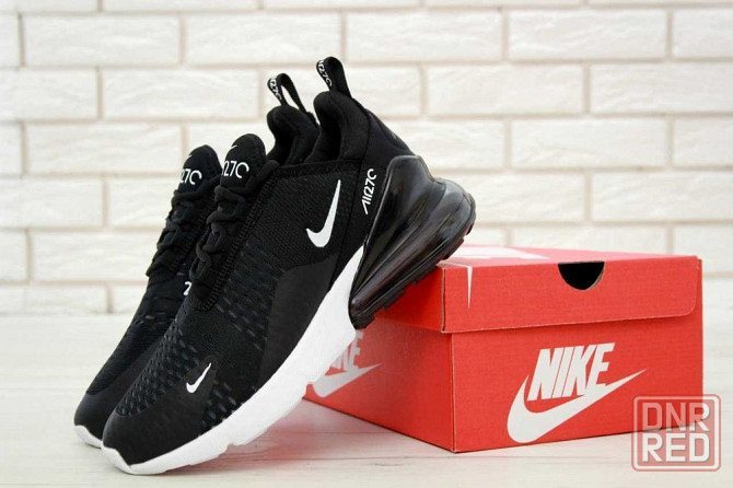 Унисекс черные кроссовки Nike Air Max 270 кросівки найк аир макс 270 Запорожье - изображение 2