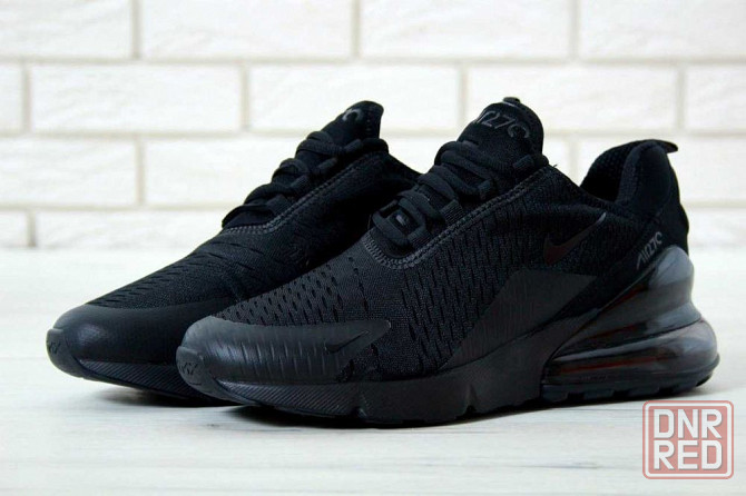 Унисекс черные кроссовки Nike Air Max 270 кросівки найк аир макс 270 Запорожье - изображение 4