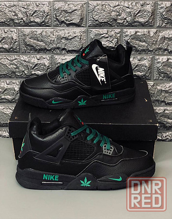 Мужские кроссовки Nike черные New 2025 натуральная кожа кроссовки найк Запорожье - изображение 5