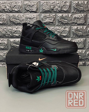 Мужские кроссовки Nike черные New 2025 натуральная кожа кроссовки найк Запорожье - изображение 3