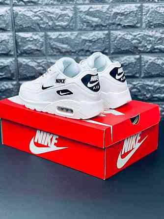 Кроссовки Nike Air Max 90 мужские White-Black красовки Найк мужские Запорожье