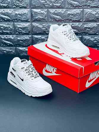 Кроссовки Nike Air Max 90 мужские White-Black красовки Найк мужские Запорожье