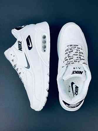 Кроссовки Nike Air Max 90 мужские White-Black красовки Найк мужские Запорожье