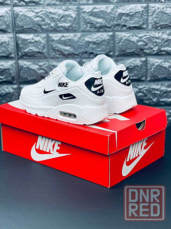 Кроссовки Nike Air Max 90 мужские White-Black красовки Найк мужские Запорожье - изображение 5