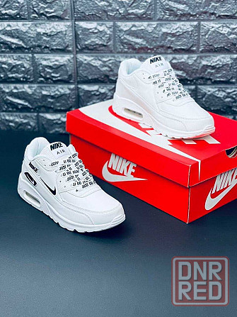 Кроссовки Nike Air Max 90 мужские White-Black красовки Найк мужские Запорожье - изображение 4