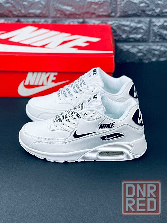 Кроссовки Nike Air Max 90 мужские White-Black красовки Найк мужские Запорожье - изображение 7