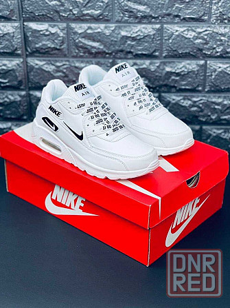 Кроссовки Nike Air Max 90 мужские White-Black красовки Найк мужские Запорожье - изображение 8