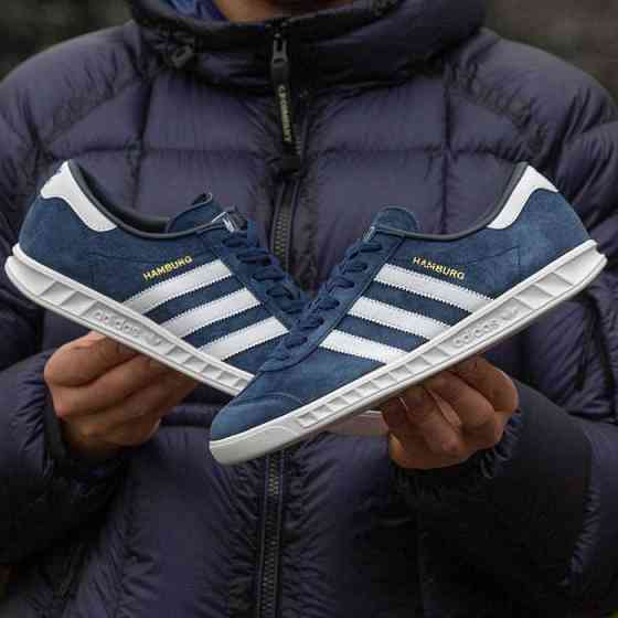 Мужские замшевые кроссовки Adidas Hamburg кросівки адидас гамбург Запорожье