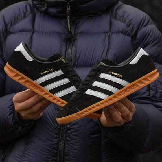 Мужские замшевые кроссовки Adidas Hamburg кросівки адидас гамбург Запорожье