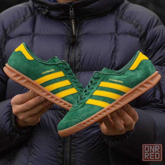 Мужские замшевые кроссовки Adidas Hamburg кросівки адидас гамбург Запорожье - изображение 3