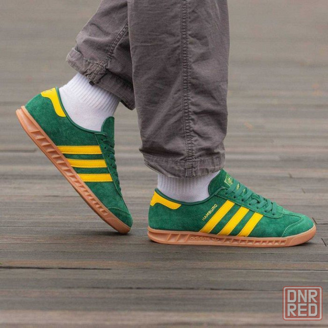 Мужские замшевые кроссовки Adidas Hamburg кросівки адидас гамбург Запорожье - изображение 7