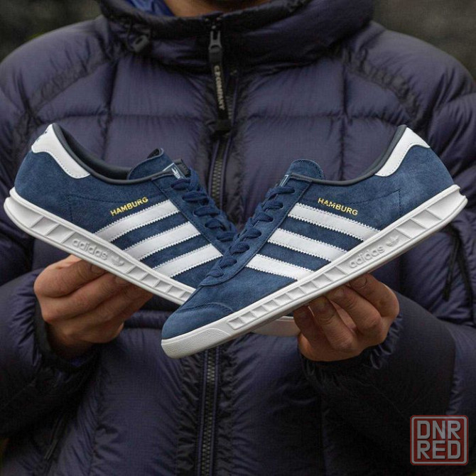 Мужские замшевые кроссовки Adidas Hamburg кросівки адидас гамбург Запорожье - изображение 4