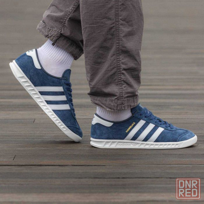 Мужские замшевые кроссовки Adidas Hamburg кросівки адидас гамбург Запорожье - изображение 8
