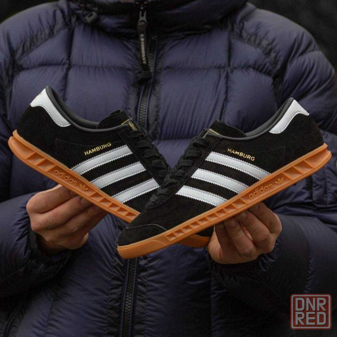 Мужские замшевые кроссовки Adidas Hamburg кросівки адидас гамбург Запорожье - изображение 2