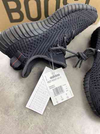Мужские текстильные кроссовки Yeezy Boost 350 V2 Black изи буст ob191 Запорожье