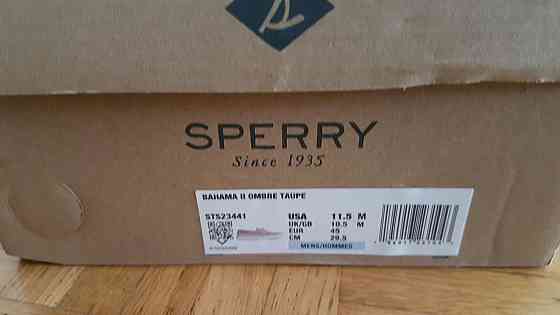 Очень мягкие мокасины Sperry Bahama 45р,серого цвета,оригинал. Запорожье