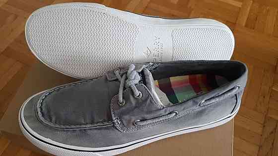 Очень мягкие мокасины Sperry Bahama 45р,серого цвета,оригинал. Запорожье