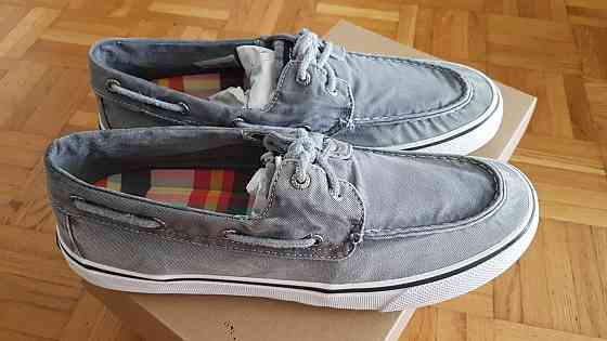Очень мягкие мокасины Sperry Bahama 45р,серого цвета,оригинал. Запорожье