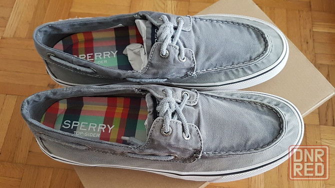 Очень мягкие мокасины Sperry Bahama 45р,серого цвета,оригинал. Запорожье - изображение 8