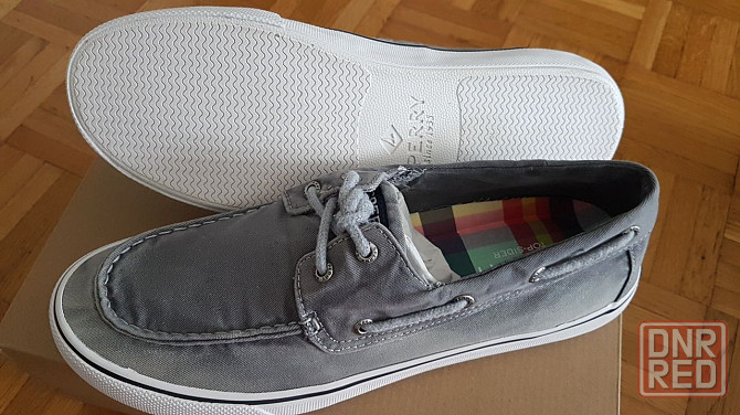 Очень мягкие мокасины Sperry Bahama 45р,серого цвета,оригинал. Запорожье - изображение 6