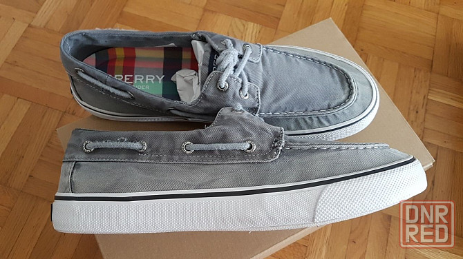 Очень мягкие мокасины Sperry Bahama 45р,серого цвета,оригинал. Запорожье - изображение 1