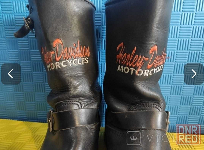 Сапоги Harley Davidson кожаные бакерские Запорожье - изображение 7