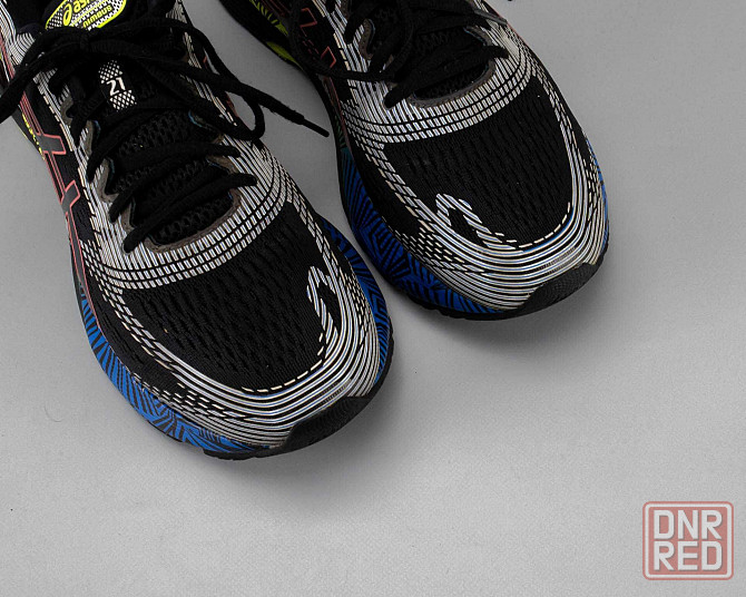 Яркие беговые кроссовки в сетку Asics Gel-Nimbus 21.46 размер Запорожье - изображение 6