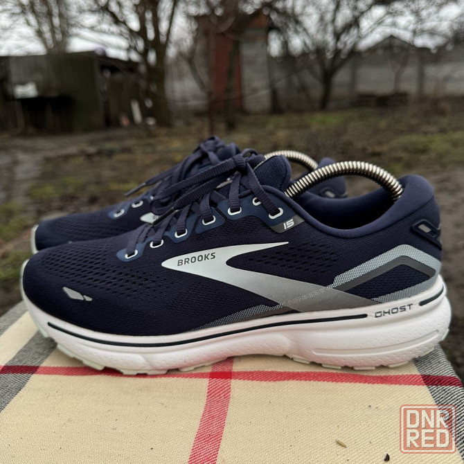 Кроссовки Brooks Ghost 15 Blue/White, 43-44 размер, Оригинал Запорожье - изображение 1