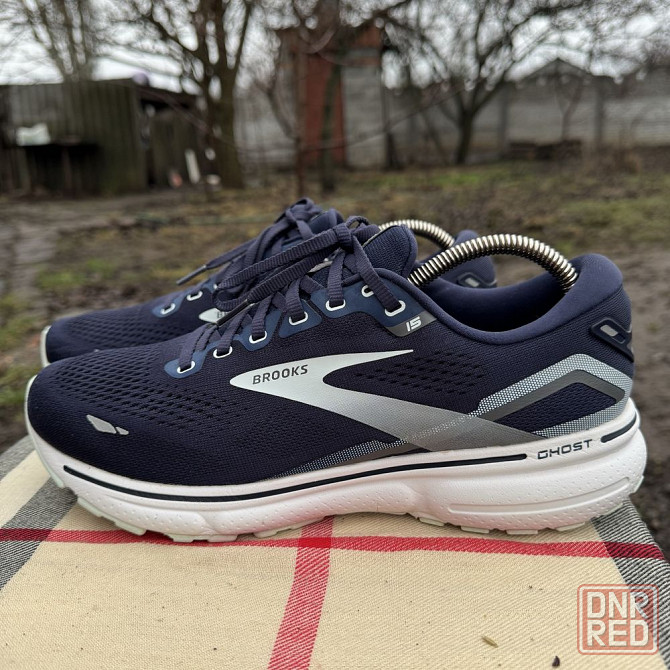 Кроссовки Brooks Ghost 15 Blue/White, 43-44 размер, Оригинал Запорожье - изображение 2