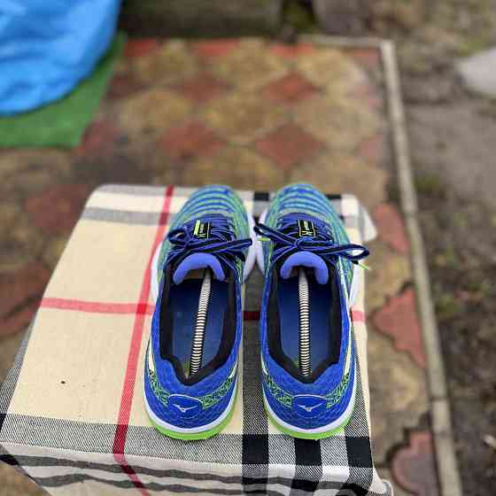 Кроссовки для бега Mizuno Blue/White/Green, 42-42,5 размер, Оригинал Запорожье