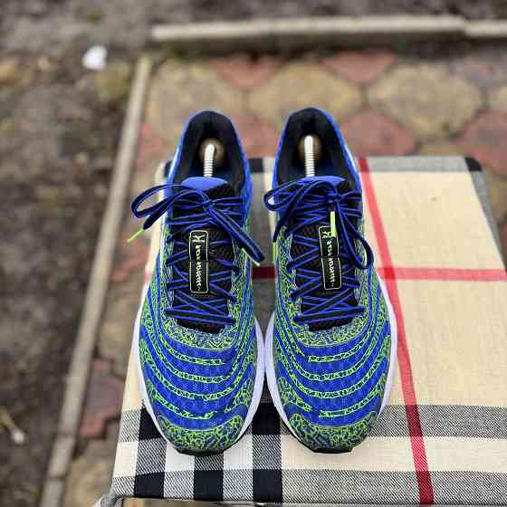 Кроссовки для бега Mizuno Blue/White/Green, 42-42,5 размер, Оригинал Запорожье