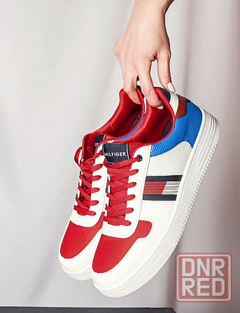 TOMMY HILFIGER оригинал. Мужские кроссовки белые размер 45 30 см Запорожье - изображение 1