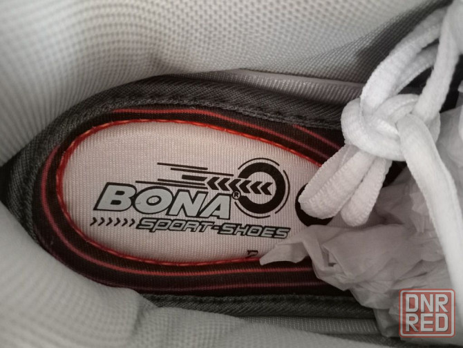 Кроссовки BONA белые оригинал кожа. Запорожье - изображение 8
