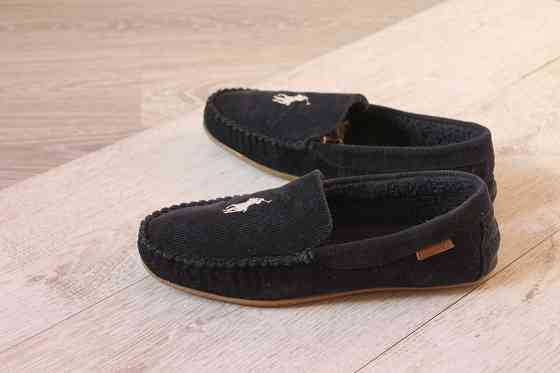 Мужские мокасины с мехом Polo Ralph Lauren Оригинал 44-44,5р тёплые Запорожье