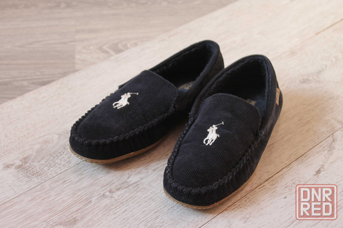 Мужские мокасины с мехом Polo Ralph Lauren Оригинал 44-44,5р тёплые Запорожье - изображение 3